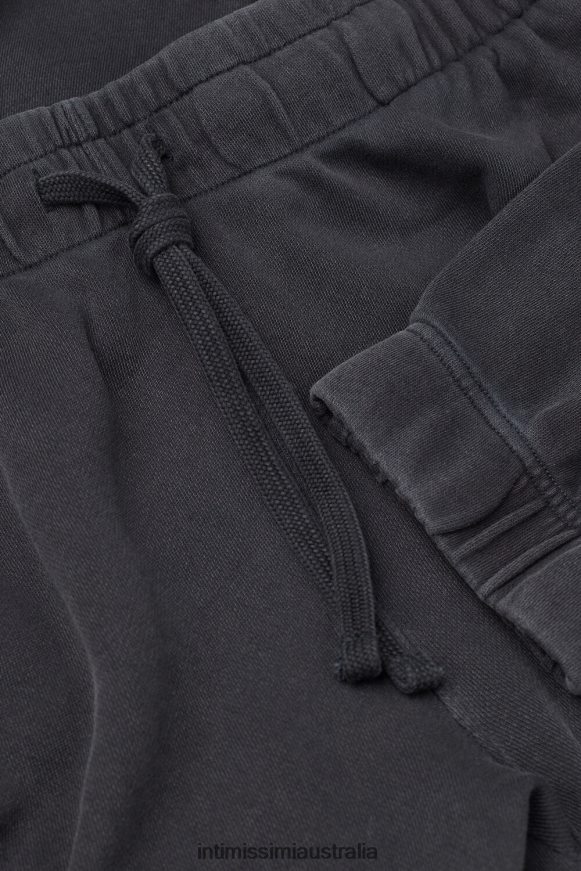 Intimissimi Men 762I-Grey Apparel 0RJT48187 Washed Collection Long Fleece Pants