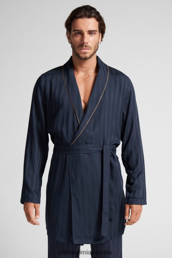 Intimissimi Men 095I-Dark Blue Apparel 0RJT48310 Modal negligee