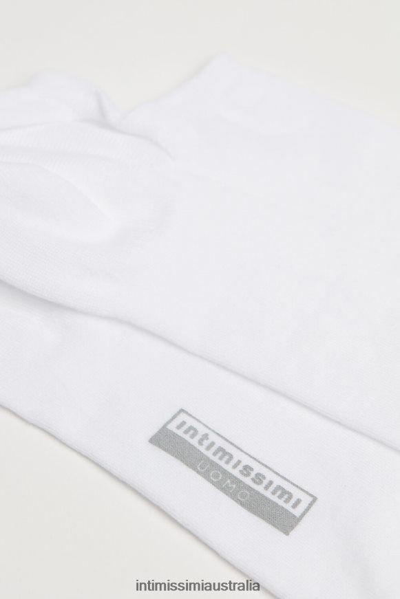 Intimissimi Men 001-White Socks 0RJT48354 Supima Cotton Socks