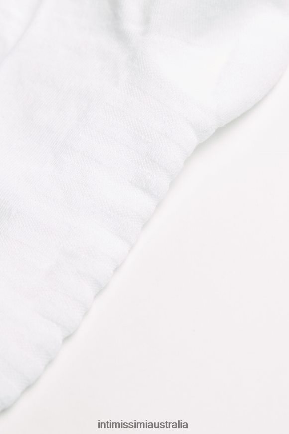 Intimissimi Men 001-White Socks 0RJT48365 Terry Cotton Socks