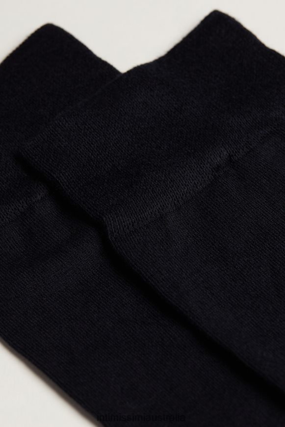 Intimissimi Men 016-Blue Socks 0RJT48353 Short Stretch Supima Cotton Socks