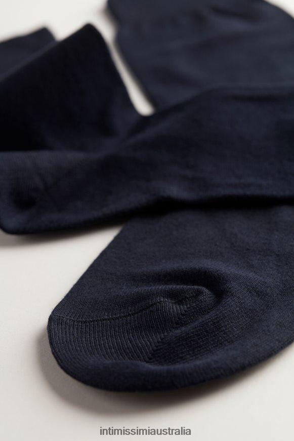 Intimissimi Men 016-Blue Socks 0RJT48382 Short Warm Cotton Socks