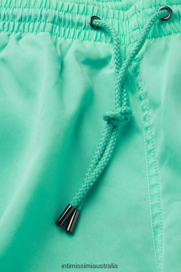 Intimissimi Men 282J-Delave Summer Green Apparel 0RJT48442 Stone Washed Swim Shorts