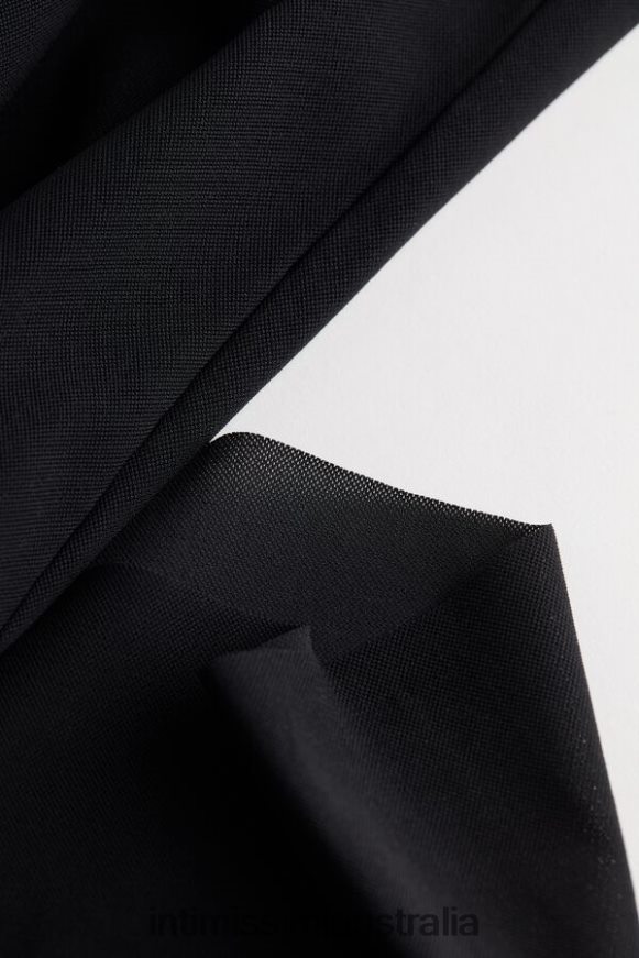 Intimissimi Men 019-Black Apparel 0RJT48265 Raw-Edge Micromesh Top