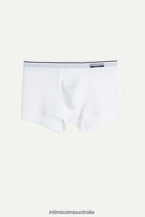 Intimissimi Men 001-White Underwear 0RJT4897 Super Fresh Micro-Mesh Boxers