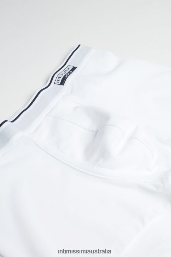 Intimissimi Men 001-White Underwear 0RJT4897 Super Fresh Micro-Mesh Boxers