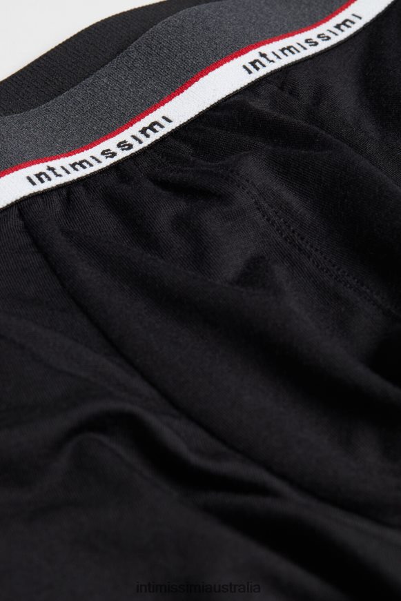 Intimissimi Men 019-Black Underwear 0RJT48137 Micromodal Boxers