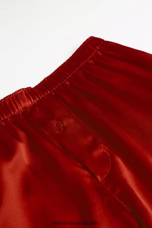 Intimissimi Men 1473-Red Underwear 0RJT4890 Silk Boxers