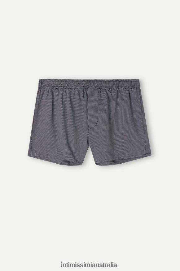 Intimissimi Men 173J-Blue Needlecord Underwear 0RJT4847 Print-Detail Boxers