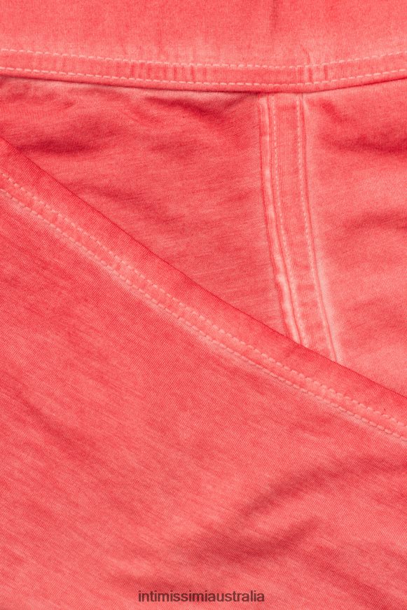 Intimissimi Men 318J-Oil Red Underwear 0RJT4827 Natural Fresh Supima Cotton Boxers