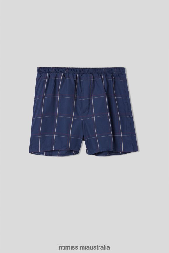 Intimissimi Men 374J-Check Bicolor Underwear 0RJT4814 Print-Detail Boxers