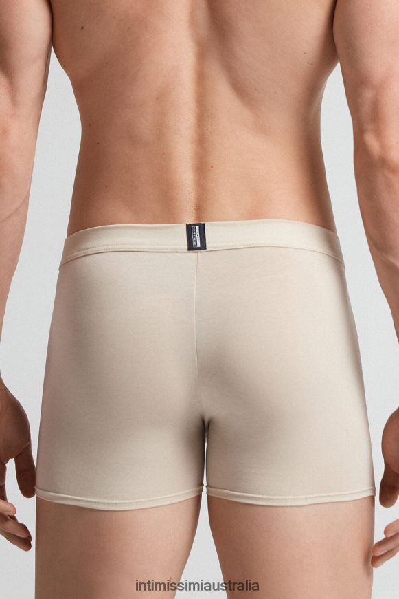 Intimissimi Men 721I-Beige Rope Underwear 0RJT4874 Natural Fresh Supima Cotton Boxers