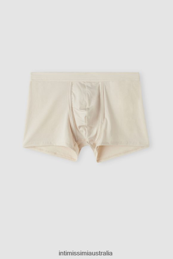 Intimissimi Men 721I-Beige Rope Underwear 0RJT4874 Natural Fresh Supima Cotton Boxers