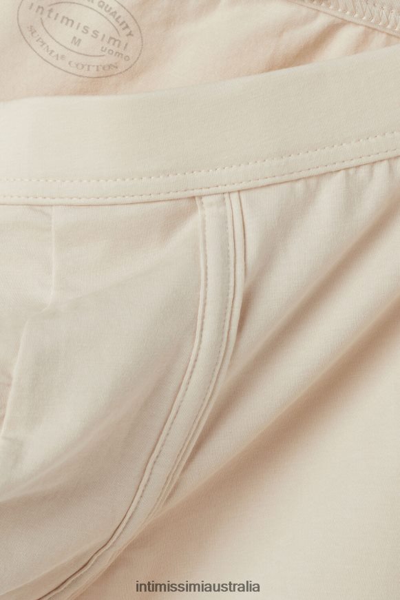 Intimissimi Men 721I-Beige Rope Underwear 0RJT4874 Natural Fresh Supima Cotton Boxers