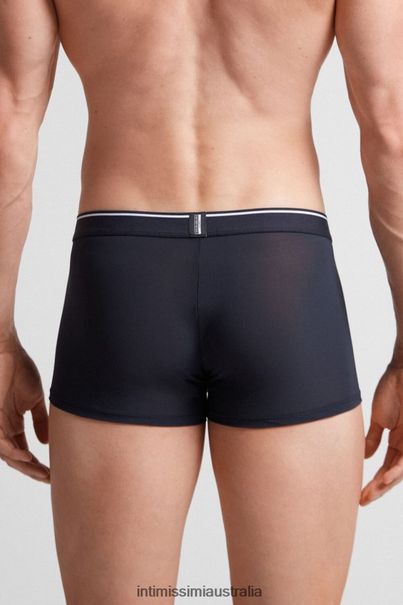 Intimissimi Men 800-Midnight Blue Underwear 0RJT4895 Super Fresh Micro-Mesh Boxers