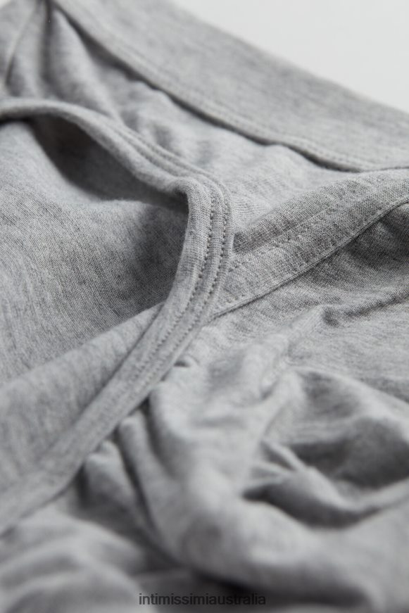 Intimissimi Men 031-Light Grey Melange Underwear 0RJT48124 Supima Cotton Briefs