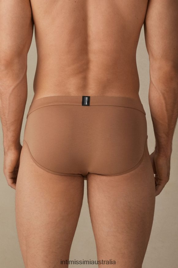 Intimissimi Men 417I-Medium Beige Underwear 0RJT4876 Natural Fresh Supima Cotton Briefs