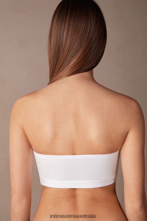 Intimissimi Women 001-White Underwear 0RJT48542 Ultralight Microfibre Bra Top