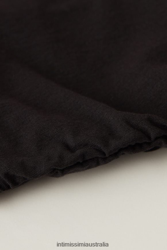 Intimissimi Women 019-Black Underwear 0RJT481362 Cotton Bandeau Top