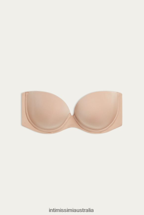 Intimissimi Women 044-Soft Beige Underwear 0RJT48735 Anna Ultralight Microfibre Bandeau Bra