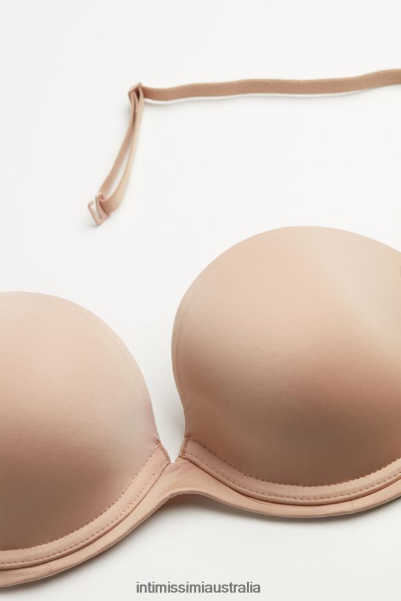 Intimissimi Women 044-Soft Beige Underwear 0RJT48735 Anna Ultralight Microfibre Bandeau Bra