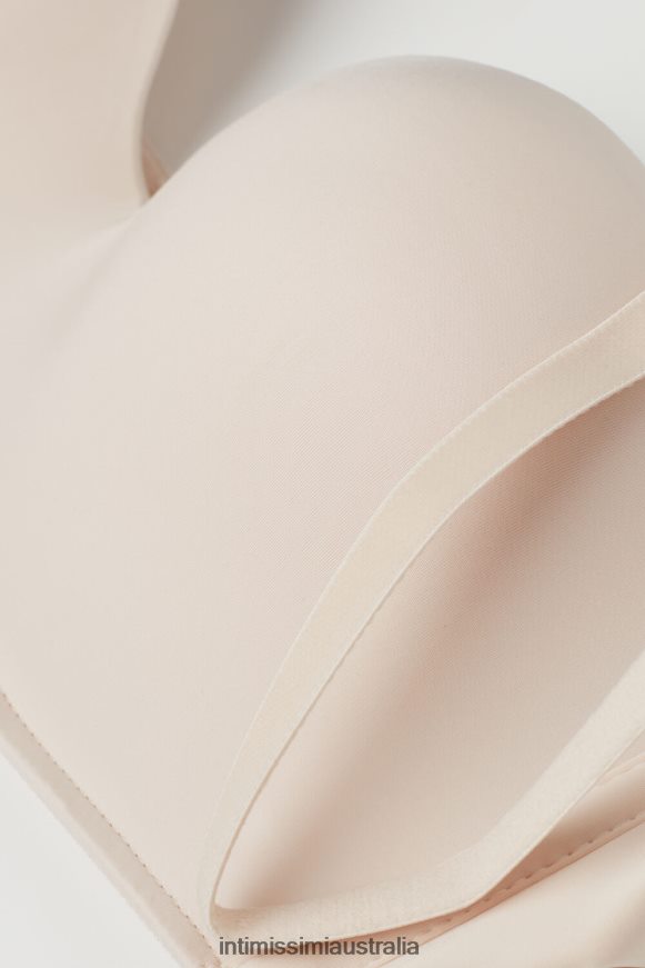 Intimissimi Women 2280-Pink Silk Underwear 0RJT48515 Gioia Ultralight Microfibre Bandeau Bra