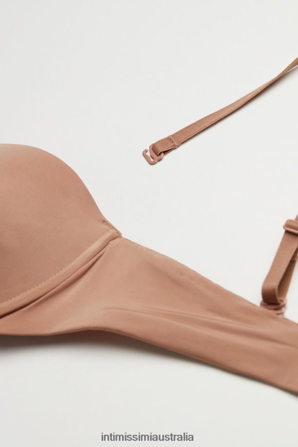 Intimissimi Women 417I-Medium Beige Underwear 0RJT48656 Monica Ultralight Microfibre Bandeau Bra