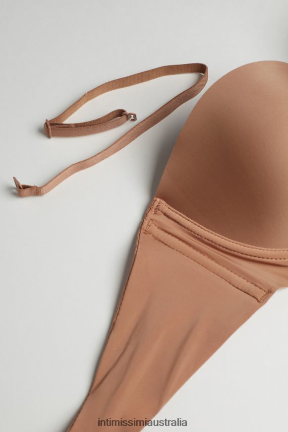 Intimissimi Women 417I-Medium Beige Underwear 0RJT48774 Giada Microfibre Bandeau Bra