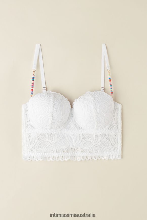 Intimissimi Women 001-White Underwear 0RJT48530 Hot Summer Days Giada Balconette Bustier
