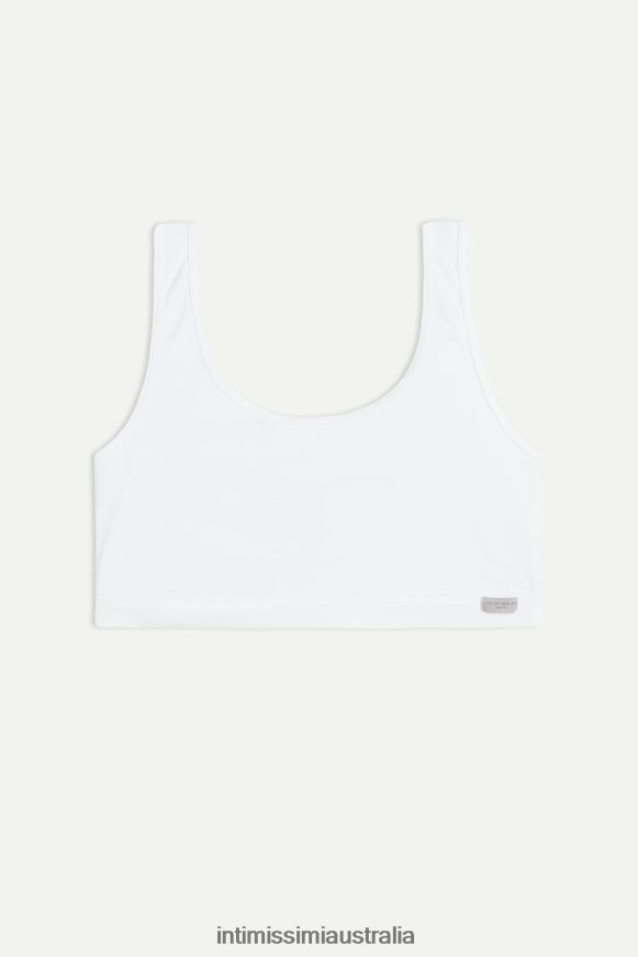 Intimissimi Women 001-White Underwear 0RJT48748 Natural Cotton Bra