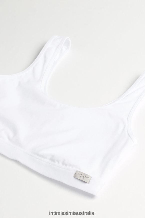 Intimissimi Women 001-White Underwear 0RJT48748 Natural Cotton Bra