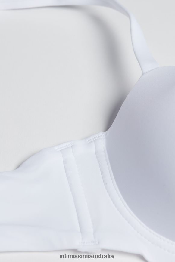 Intimissimi Women 001-White Underwear 0RJT48825 Sofia Microfibre Padded Balconette Bra