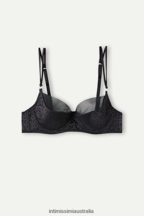 Intimissimi Women 019-Black Underwear 0RJT48587 Cool Minimal Carioca Bra