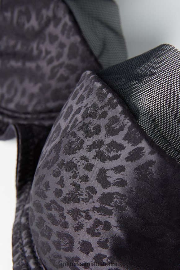 Intimissimi Women 019-Black Underwear 0RJT48587 Cool Minimal Carioca Bra