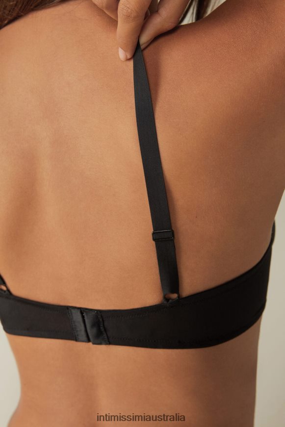 Intimissimi Women 019-Black Underwear 0RJT48779 Sveva Invisible Touch Balconette Bra