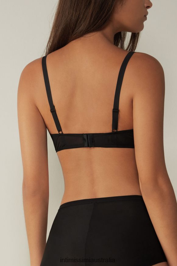 Intimissimi Women 019-Black Underwear 0RJT48779 Sveva Invisible Touch Balconette Bra