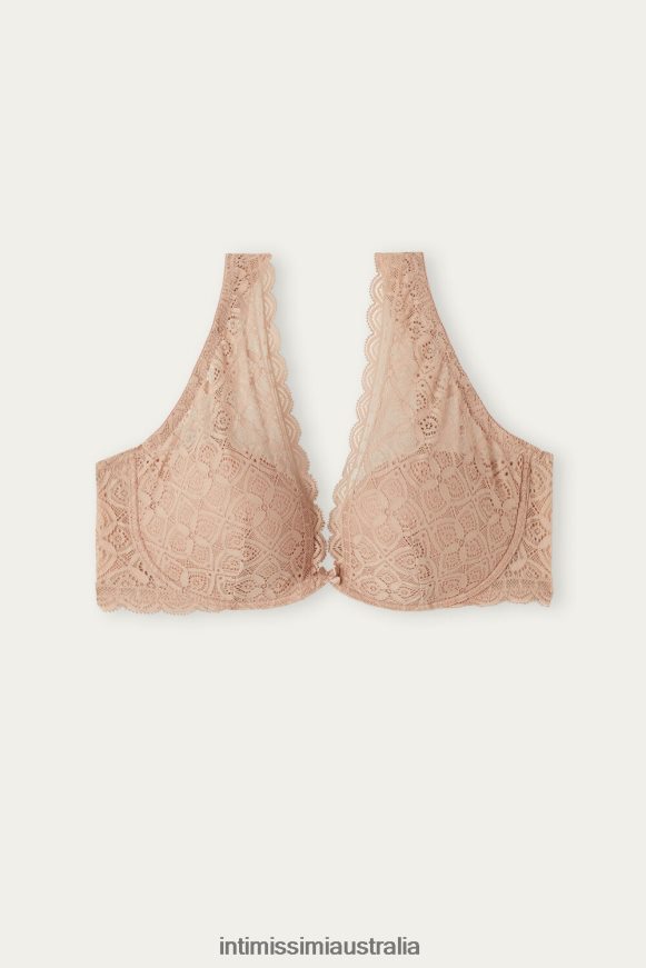 Intimissimi Women 044-Soft Beige Underwear 0RJT48691 Elena Lace Balconette Bra