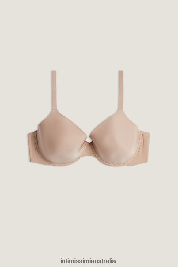 Intimissimi Women 044-Soft Beige Underwear 0RJT48764 Francesca Ultralight Microfibre Balconette Bra
