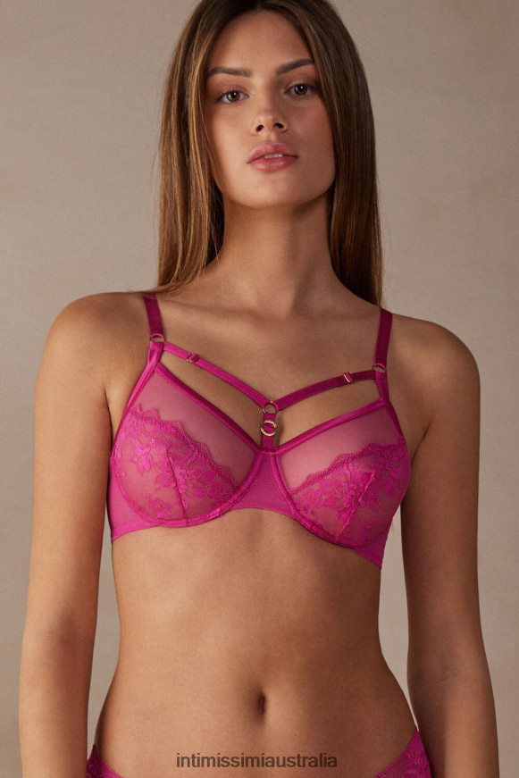 Intimissimi Women 206J-Valentine Pink Underwear 0RJT48595 Sveva Fearless Femininity Balconette Bra