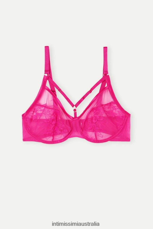 Intimissimi Women 206J-Valentine Pink Underwear 0RJT48595 Sveva Fearless Femininity Balconette Bra