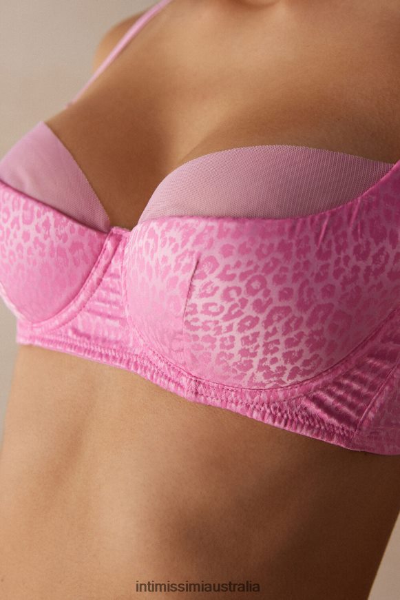 Intimissimi Women 207J-Candy Pink Underwear 0RJT48562 Cool Minimal Carioca Bra