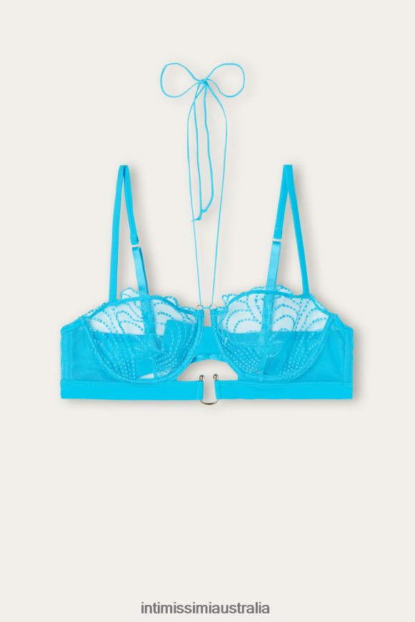 Intimissimi Women 210J-Digital Turquoise Underwear 0RJT48589 Steal the Show Balconette Bra