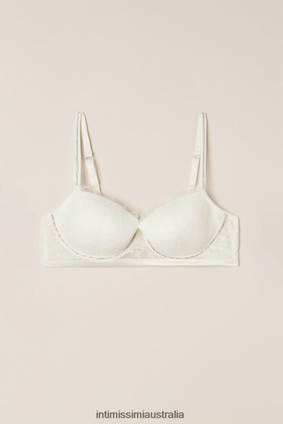 Intimissimi Women 2127-Powder White Underwear 0RJT48629 Shine High Like Stars Sofia Balconette Bra
