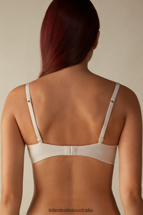 Intimissimi Women 2280-Pink Silk Underwear 0RJT48644 Sofia Ultralight Microfibre Balconette Bra