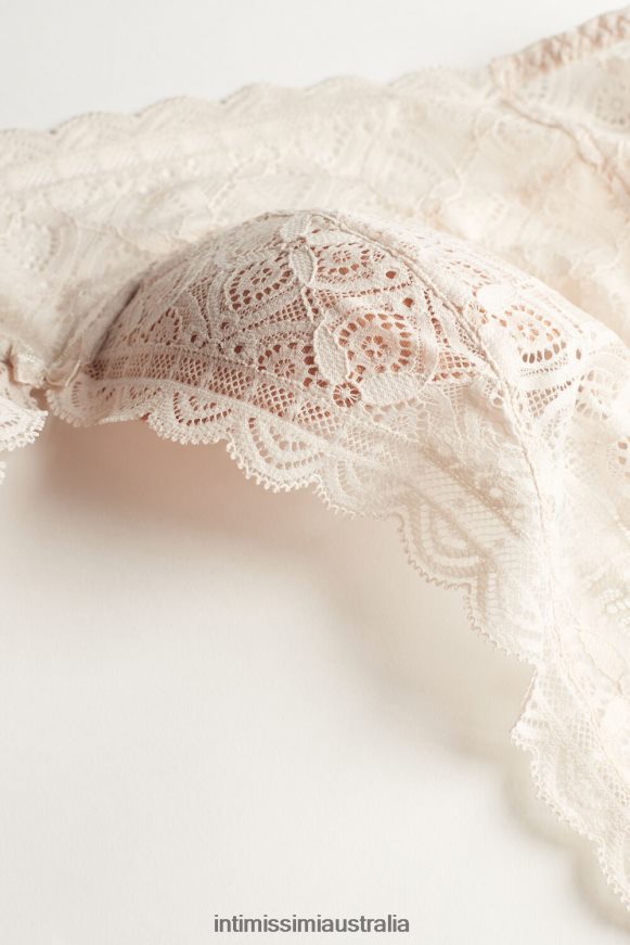Intimissimi Women 2280-Pink Silk Underwear 0RJT48677 Eleonora Lace Balconette Bra