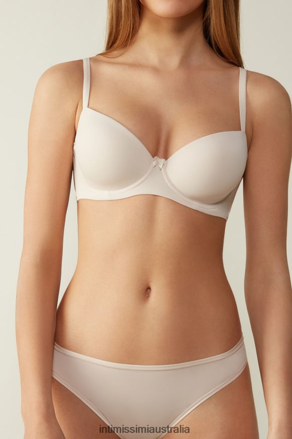 Intimissimi Women 2280-Pink Silk Underwear 0RJT48728 Sofia Microfibre Padded Balconette Bra