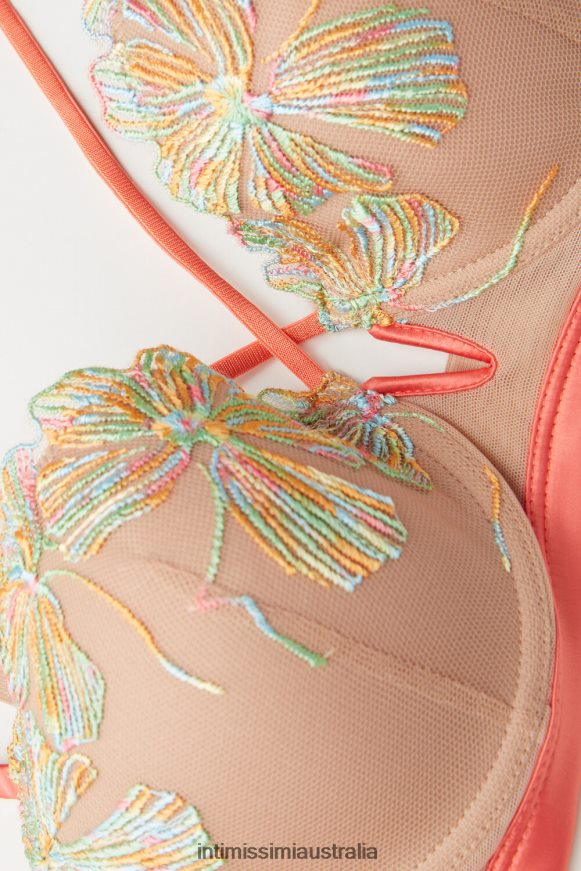 Intimissimi Women 235J-Soft Beige/Multicolour Underwear 0RJT48512 Candy Colors Sofia Balconette Bra
