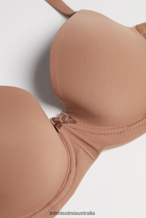 Intimissimi Women 417I-Medium Beige Underwear 0RJT48773 Sofia Microfibre Padded Balconette Bra