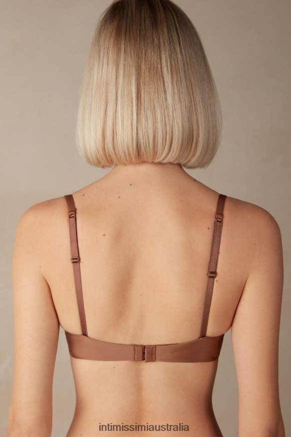 Intimissimi Women 502I-Dark Beige Underwear 0RJT48631 Sofia Ultralight Microfibre Balconette Bra