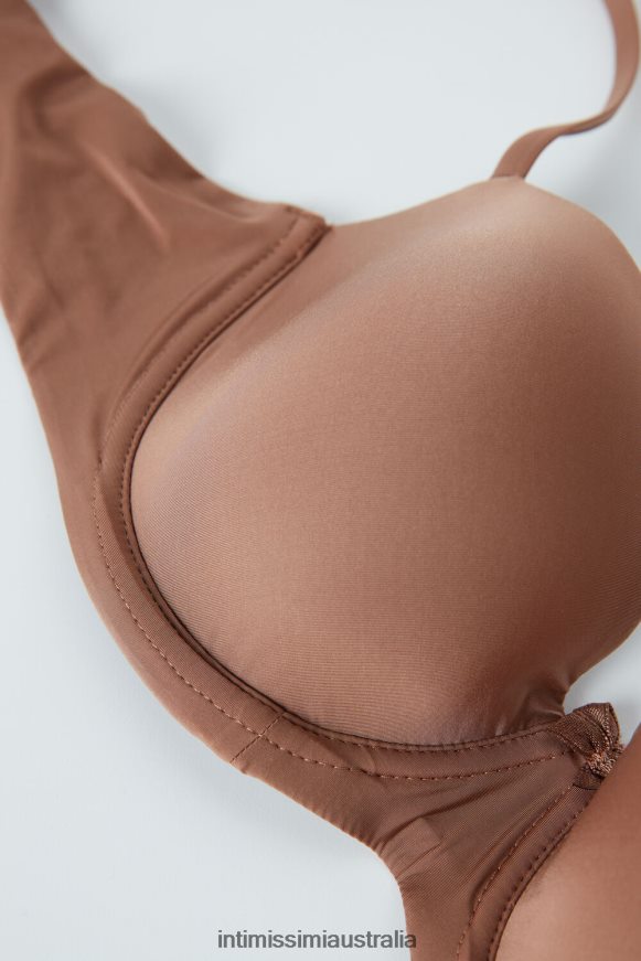 Intimissimi Women 502I-Dark Beige Underwear 0RJT48631 Sofia Ultralight Microfibre Balconette Bra